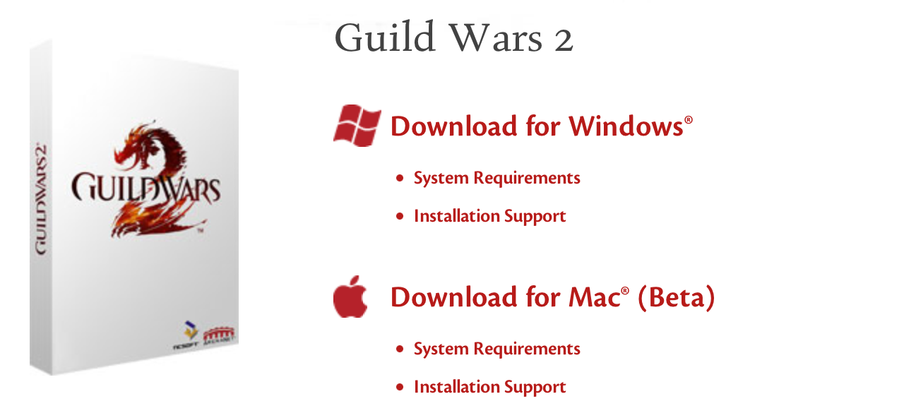 Guild wars 2 game download